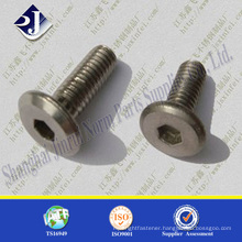 ISO7380 pan head socket hex head bolt